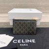 Card holder in Triomphe canvas with Celine Print