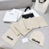CELINE Cashmere Scarf& BEANIE