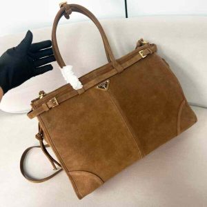 PRADA Extra large leather handbag